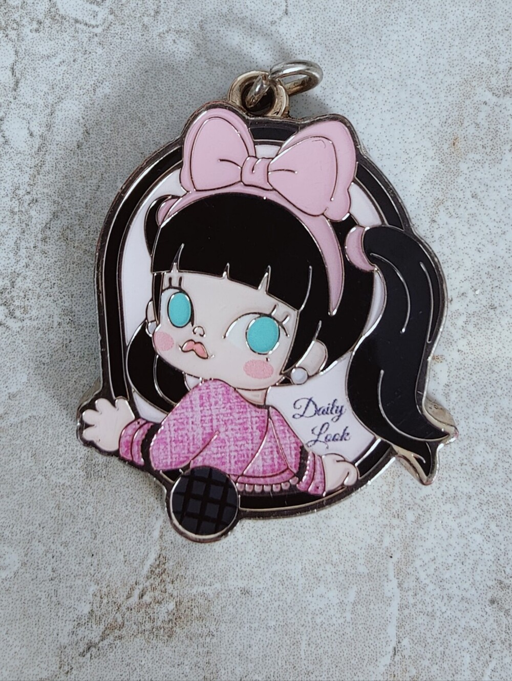 POP MART Molly Daily Look Series Fashion Rising Star Charm Keychain Pendant